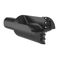Allied Machine and Engineering - 3-23/32" Max Drill Depth, 1xD, 86.4mm Diam, Indexable Insert Drill - Eagle Tool & Supply