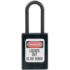 Master Lock - Lockout Padlocks Key Type: Keyed Different Key Retaining: NonRetaining Key - Eagle Tool & Supply