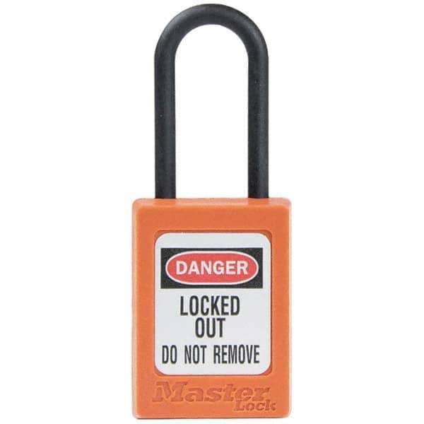 Master Lock - Lockout Padlocks Key Type: Keyed Different Key Retaining: NonRetaining Key - Eagle Tool & Supply