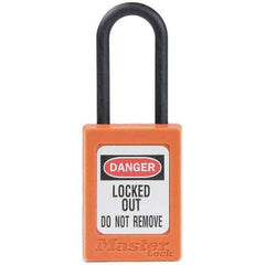 Master Lock - Lockout Padlocks Key Type: Keyed Different Key Retaining: NonRetaining Key - Eagle Tool & Supply