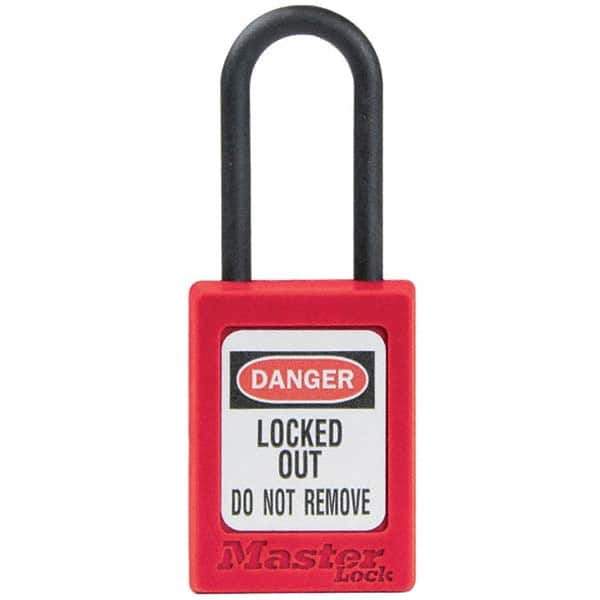 Master Lock - Lockout Padlocks Key Type: Keyed Different Key Retaining: NonRetaining Key - Eagle Tool & Supply