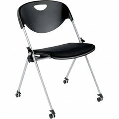 ALERA - Stacking Chairs Type: Stack Chair Seating Area Material: Polypropylene; Fabric - Eagle Tool & Supply