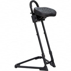 ALERA - Swivel & Adjustable Stools Type: Adjustable Height Stool Base Type: Mobile Wheel Base - Eagle Tool & Supply