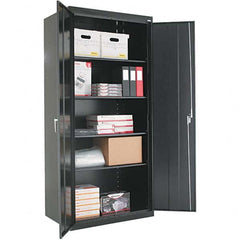 ALERA - 4 Shelf Locking Storage Cabinet - Eagle Tool & Supply
