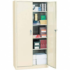 ALERA - 4 Shelf Locking Storage Cabinet - Eagle Tool & Supply