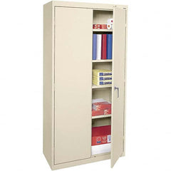 ALERA - 4 Shelf Locking Storage Cabinet - Eagle Tool & Supply