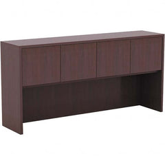 ALERA - Bookcases Height (Inch): 35.3800 Color: Mahogany - Eagle Tool & Supply