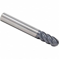 SGS - Ball End Mills Mill Diameter (Inch): 1/2 Mill Diameter (Decimal Inch): 0.5000 - Eagle Tool & Supply