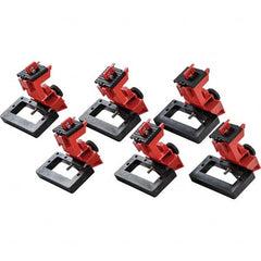 Brady - Pack of 25 Universal Circuit Breaker Lockouts - Eagle Tool & Supply