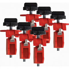 Brady - Pack of 6 Universal Miniature Circuit Breaker Lockouts - Eagle Tool & Supply