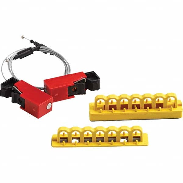 Brady - Pack of 2 Snap-On Lockouts - Eagle Tool & Supply