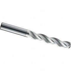 SGS - 4.5mm 124° Spiral Flute Solid Carbide Screw Machine Drill Bit - Eagle Tool & Supply