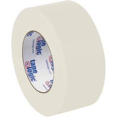 Tape Logic - Pack of (6), 60 Yd Rolls 2" White Crepe Paper Masking Paper - Eagle Tool & Supply