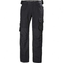 Helly Hansen - Black Cotton Polyester Elastane General Purpose Pants - Eagle Tool & Supply