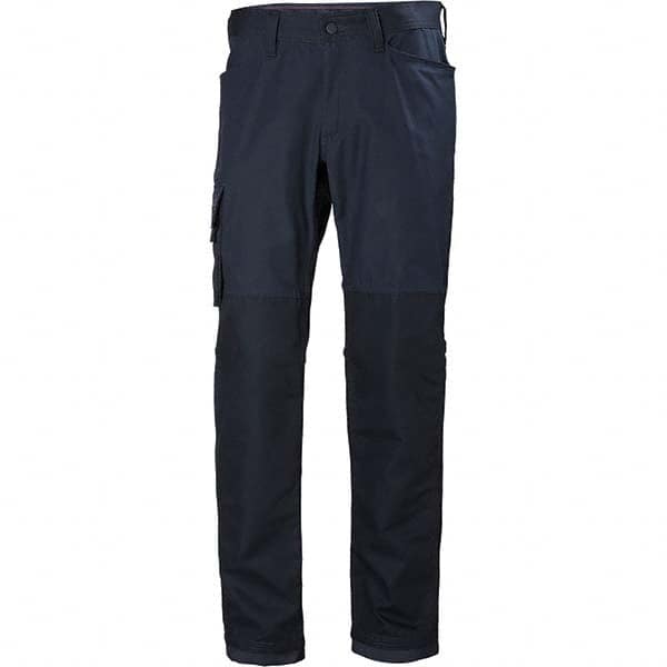 Helly Hansen - Navy Cotton Polyester Elastane General Purpose Pants - Eagle Tool & Supply