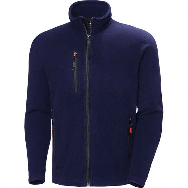 Helly Hansen - Size L Navy Cold Weather Jacket - Eagle Tool & Supply