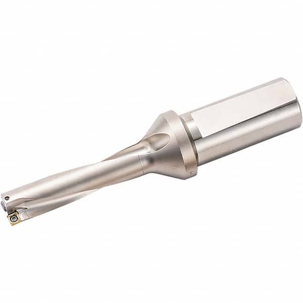 Kyocera - 7.0866" Max Drill Depth, 5xD, 1.4173" Diam, Indexable Insert Drill - Eagle Tool & Supply