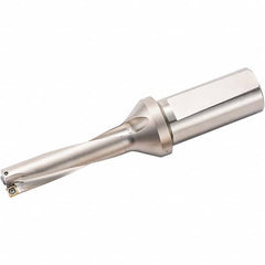 Kyocera - 7.0866" Max Drill Depth, 5xD, 1.4173" Diam, Indexable Insert Drill - Eagle Tool & Supply