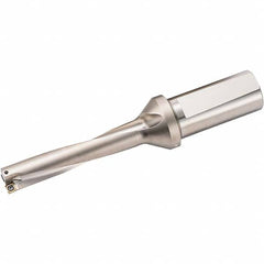 Kyocera - 37.5mm Max Drill Depth, 3xD, 12.5mm Diam, Indexable Insert Drill - Eagle Tool & Supply