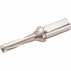Kyocera - 200.03mm Max Drill Depth, 6xD, 33.35mm Diam, Indexable Insert Drill - Eagle Tool & Supply