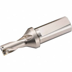 Kyocera - 65mm Max Drill Depth, 5xD, 13mm Diam, Indexable Insert Drill - Eagle Tool & Supply