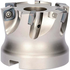 Kyocera - Indexable High-Feed Face Mills Cutting Diameter (Decimal Inch): 1.9685 Cutting Diameter (mm): 50.00 - Eagle Tool & Supply