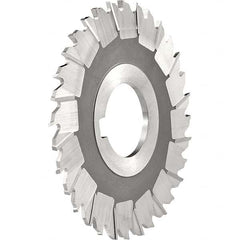 Side Chip Saw: 3″ Blade Dia, 1/8″ Blade Thickness, 1″ Arbor Hole Dia, 28 Teeth, Cobalt Uncoated, Staggered Tooth