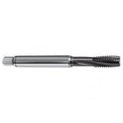 M10x1.5 4HX 3-Flute Cobalt Semi-Bottoming 10 degree Spiral Flute Tap-TiAlN - Eagle Tool & Supply