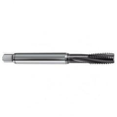 M3x0.50 4HX 3-Flute Cobalt Semi-Bottoming 10 degree Spiral Flute Tap-TiAlN - Eagle Tool & Supply