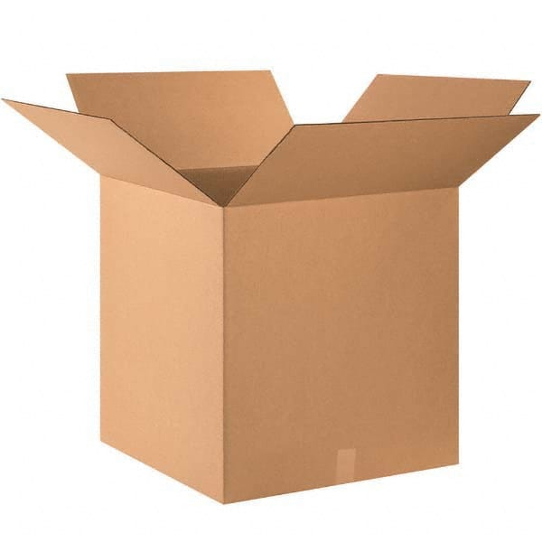 Made in USA - Pack of (10), Each 24" Wide x 24" Long x 24" High Corrugated Shipping Box - Eagle Tool & Supply
