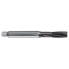 M10x1.25 4HX 3-Flute Cobalt Semi-Bottoming 10 degree Spiral Flute Tap-TiAlN - Eagle Tool & Supply