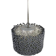 Brush Research Mfg. - 8-1/2" Bore Diam, 60 Grit, Aluminum Oxide Flexible Hone - Coarse, 8" OAL - Eagle Tool & Supply