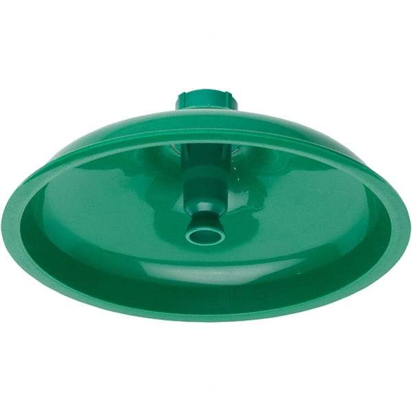 Haws - 11" Long x 11" Wide x 4" High, Plastic Plumbed Wash Station Showerhead - Green Matting - Eagle Tool & Supply