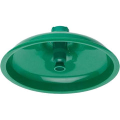 Haws - 11" Long x 11" Wide x 4" High, Plastic Plumbed Wash Station Showerhead - Green Matting - Eagle Tool & Supply