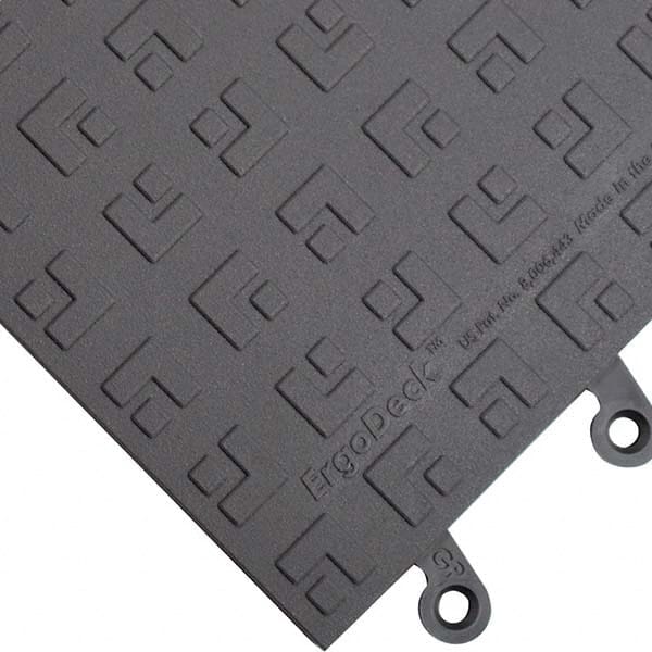 Wearwell - 1 10-Piece 18" Long x 18" Wide x 7/8" Thick, Anti-Fatigue Modular Matting System - Eagle Tool & Supply