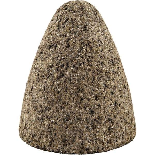 Norton - Cones & Plugs   Maximum Diameter (Inch): 3    Head Thickness (Inch): 3 - Eagle Tool & Supply