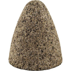 Norton - Cones & Plugs   Maximum Diameter (Inch): 3    Head Thickness (Inch): 3 - Eagle Tool & Supply