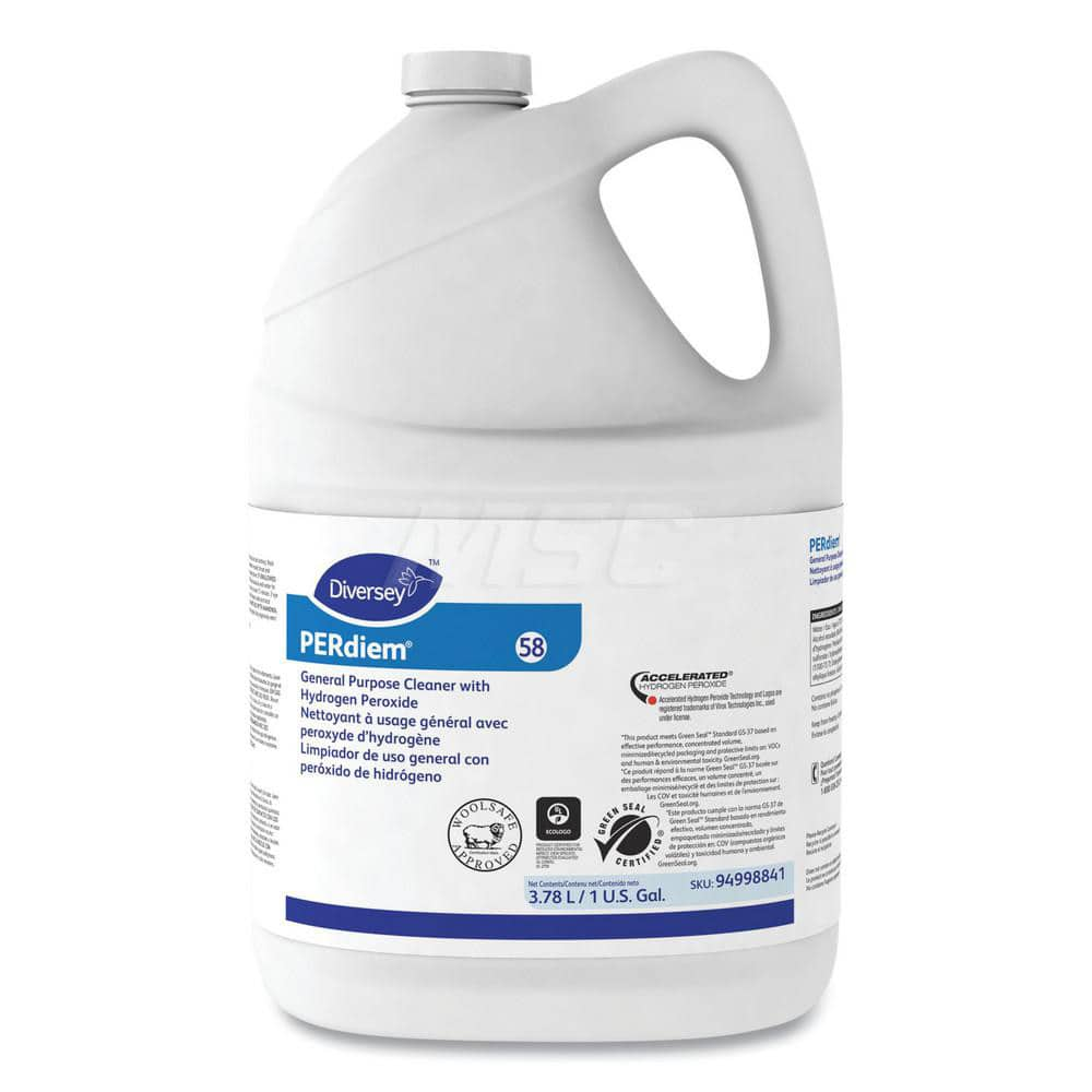 All-Purpose Cleaner: 1 gal Bottle, Disinfectant Liquid, Fragrance-Free Scent