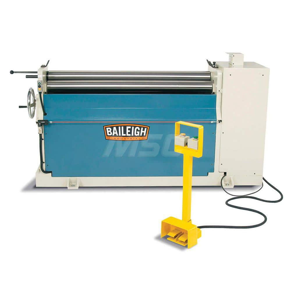 Slip Rolls; Machine Type: Floor; Power Type: Hydraulic; Maximum Forming Width (Inch): 60; Maximum Mild Steel Capacity (Decimal Inch): 0.1350; Maximum Mild Steel Capacity (Gauge): 10; Minimum Forming Radius (Inch): 7-1/8; Phase: 3; Horsepower (HP): 2; Volt