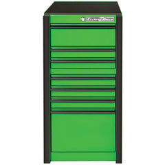 Bases & Risers & Add-Ons; Type: Side Locker; For Use With: RX722519RCGNBK; RX722501HCGNBK; Width (Inch): 64.75; Depth (Inch): 32.75; Number Of Drawers: 7.000; Height (Inch): 28.75; For Use With: RX722519RCGNBK; RX722501HCGNBK; Color: Trim Black; Cabinet G