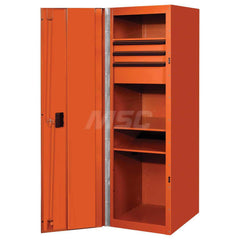 Bases & Risers & Add-Ons; Type: Side Locker; For Use With: RX723019RCBLBK; RX723001HCBLBK; Width (Inch): 64.75; Depth (Inch): 32.75; Number Of Drawers: 3.000; Height (Inch): 28.75; For Use With: RX723019RCBLBK; RX723001HCBLBK; Color: Trim Black; Cabinet O