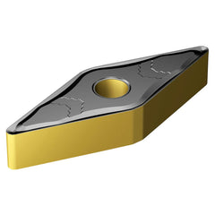 Turning Insert:  VNMG 16 04 08-PMC 4415, TiCN, Al2O3 & TiN Finish,  Neutral,  0.0313″ Corner Radius,  N/A Series  VNMG-PMC