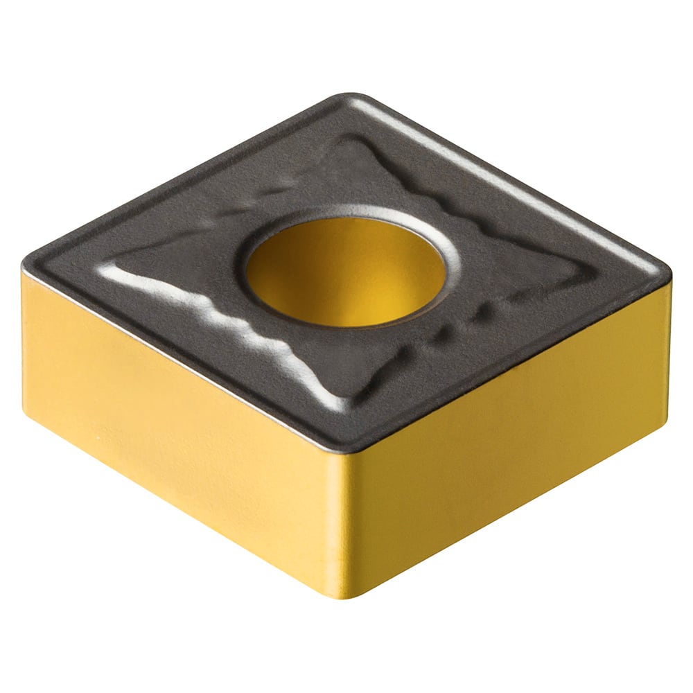 Turning Insert:  SNMG 15 06 12-MR 4415, TiCN, Al2O3 & TiN Finish,  Neutral,  0.0469″ Corner Radius,  N/A Series  SNMG-MR (ISO P)