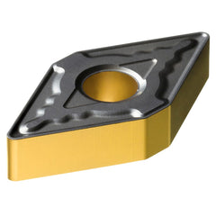 Turning Insert:  DNMG 15 06 12-MR 4425,  Solid Carbide TiCN, Al2O3 & TiN Finish,  Neutral,  0.0469″ Corner Radius,  N/A Series  DNMG-MR (ISO P)