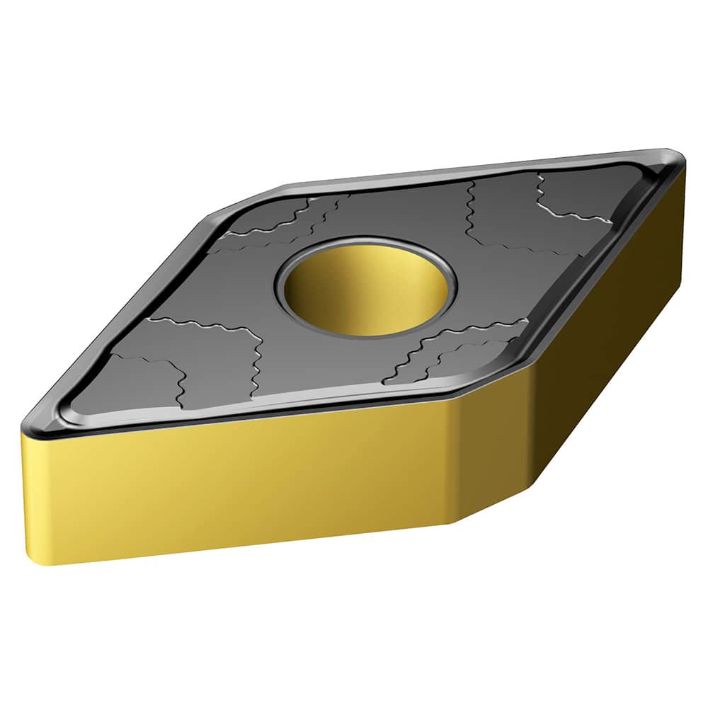 Turning Insert:  DNMG 15 06 08-PMC 4425,  Solid Carbide TiCN, Al2O3 & TiN Finish,  Neutral,  0.0313″ Corner Radius,  N/A Series  DNMG-PMC