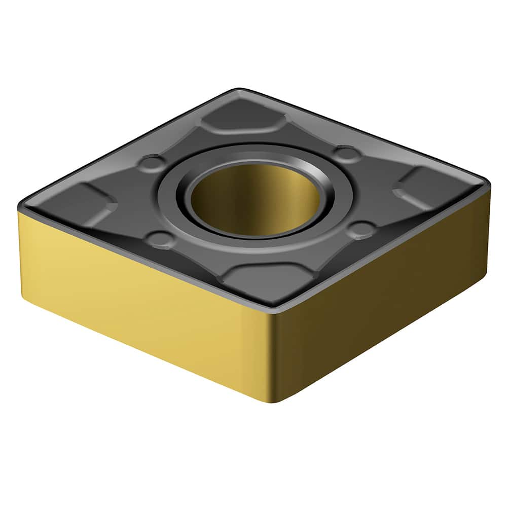 Turning Insert:  CNMM 19 06 16-WR 4425,  Solid Carbide TiCN, Al2O3 & TiN Finish,  Neutral,  0.0625″ Corner Radius,  N/A Series  CNMM-WR
