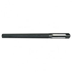 #2/0 STR / RHC HSS Straight Shank Straight Flute Taper Pin Reamer - Bright - Eagle Tool & Supply