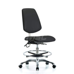 Task Chair: ESD Vinyl, Black