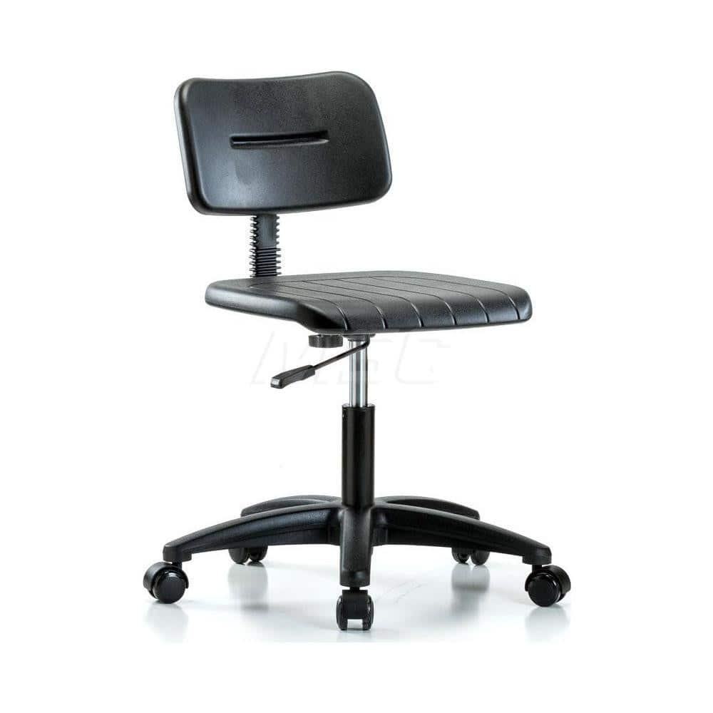 Task Chair: Polyurethane, Black