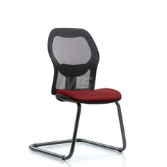 Guest & Lobby Chairs & Sofas; Type: Guest; Base Type: Sled Base; Width (Inch): 24-1/2; Depth (Inch): 19; Seat Material: Vinyl; Frame Color: Black; Color: Borscht; Overall Height (Inch): 39-1/2